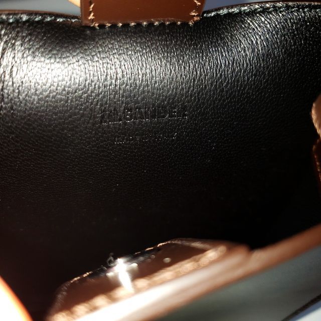 Jil Sander(ジルサンダー)のダークブラウン スモール Tangle バッグ レディースのバッグ(ショルダーバッグ)の商品写真