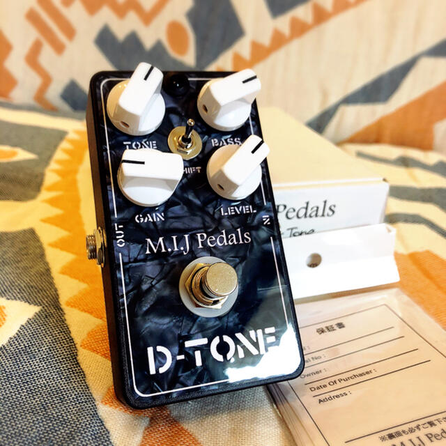 【断捨離特価】M.I.J Pedals D-TONE ハンドメイドエフェクター楽器