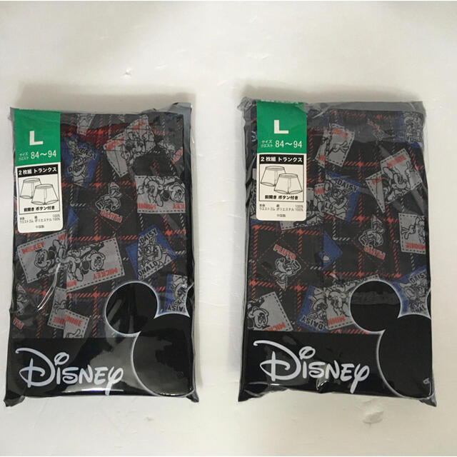 Disney(ディズニー)のメンズ　ディズニートランクス　Lサイズ メンズのアンダーウェア(トランクス)の商品写真