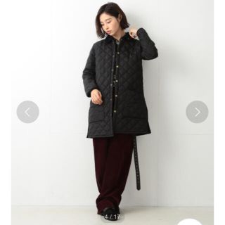 バーブァー(Barbour)のBarbour ×beams boy別注キルティングジャケット34 ブラック(その他)