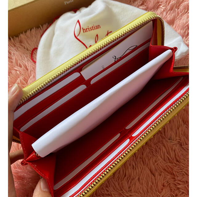 出産祝い Louboutin Christian - ルブタン イエロー長財布 [新品・未