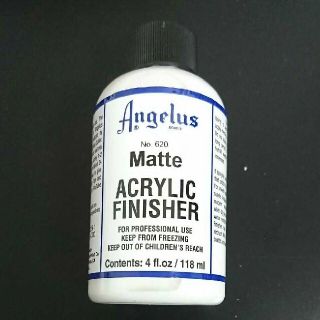 アンジェラス(ANGELUS)のangelus paint matte finisher 1oz 小分け(スニーカー)