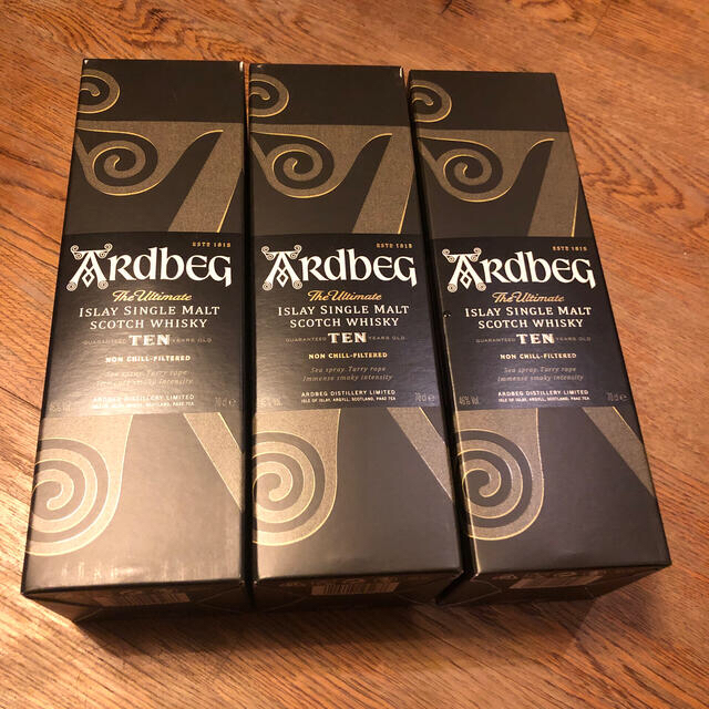 アードベッグ　10年　三本セット　ardbeg ウイスキー