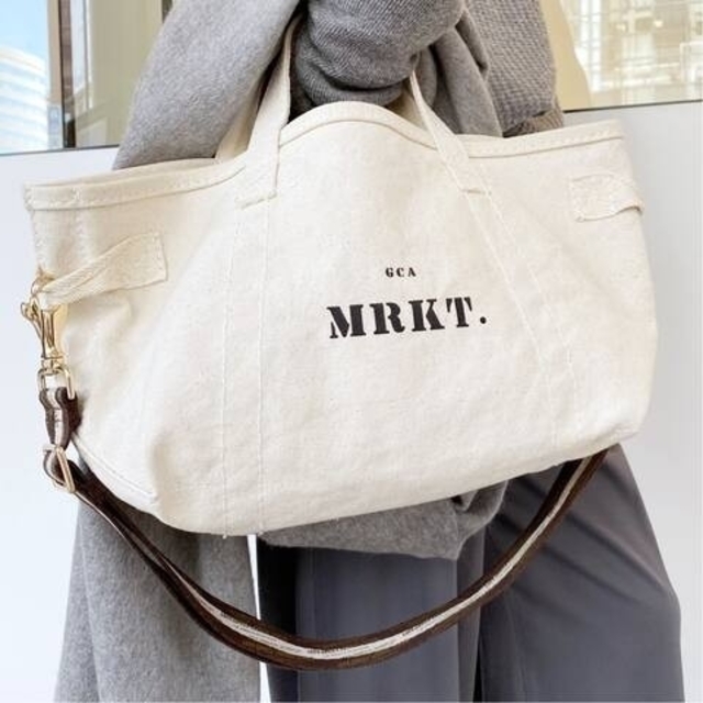 ホワイトサイズ【GOOD GRIEF/グッドグリーフ】MART Tote Bag(S) トート