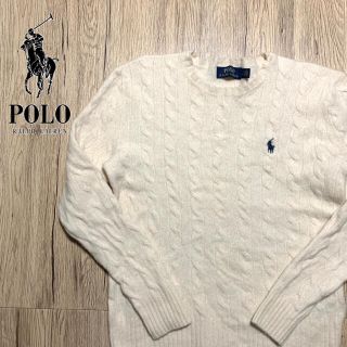 ポロラルフローレン(POLO RALPH LAUREN)の【冬物セール！】ポロラルフローレン キッズ ケーブルニット カシミヤ 140cm(ニット)