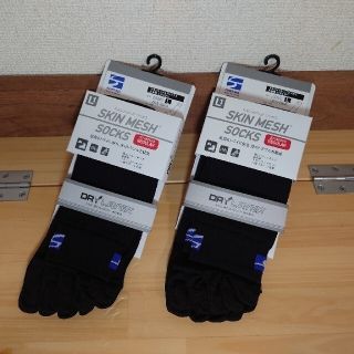 ファイントラック(finetrack)のfinetrack SKIN MESH SOCKS 5FINGERS Lsize(登山用品)