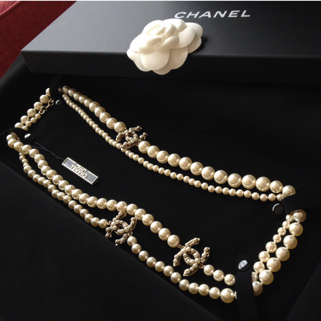 CHANEL - シャネル パール ネックレスの通販 by ハッピーshop｜シャネルならラクマ