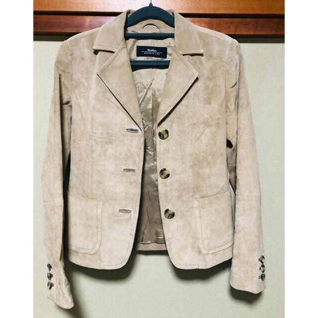Max Mara - MaxMara スエードジャケットの通販 by らいち's shop