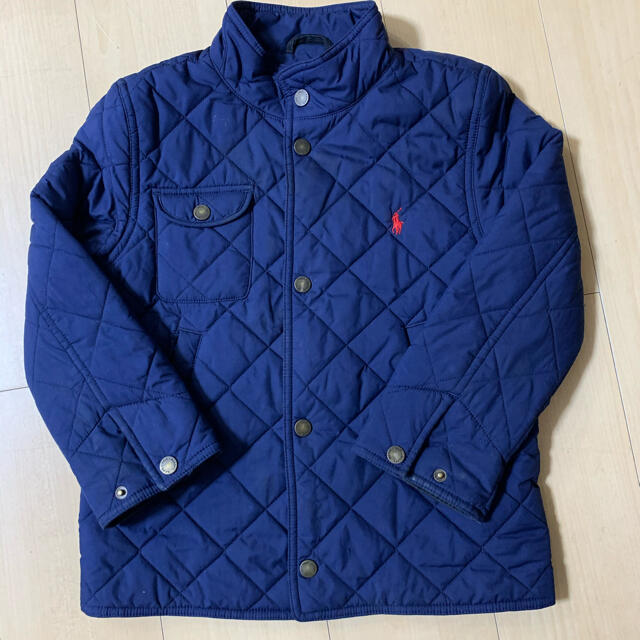 POLO RALPH LAUREN(ポロラルフローレン)のラルフローレン  キルティングジャケット130 キッズ/ベビー/マタニティのキッズ服女の子用(90cm~)(ジャケット/上着)の商品写真