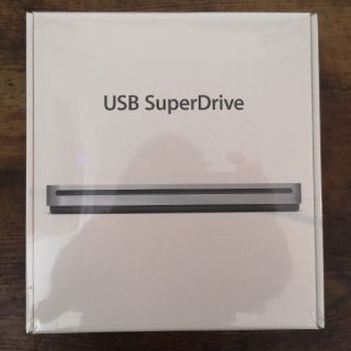 マック(Mac (Apple))のUSB SuperDrive（Mac/純正）未開封(PC周辺機器)