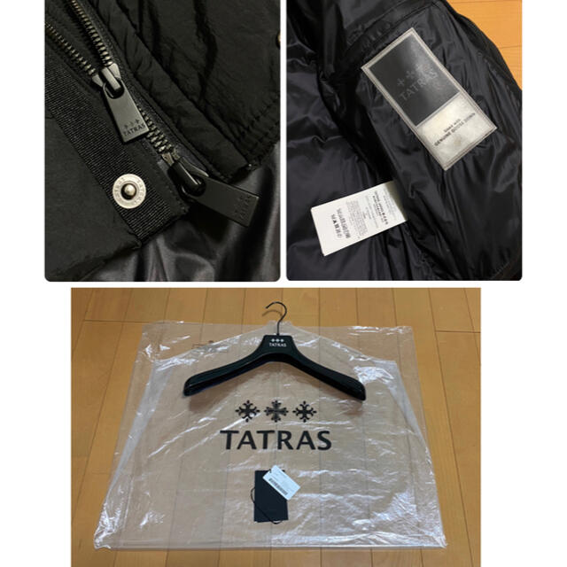 TATRAS(タトラス)の☆極美品☆ TATRAS ダウンジャケット BOESIO ブラック 02 メンズのジャケット/アウター(ダウンジャケット)の商品写真