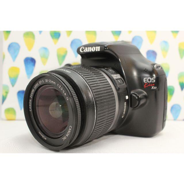 Canon - Canon EOS Kiss X50 レンズセット 高性能 おすすめ一眼レフの