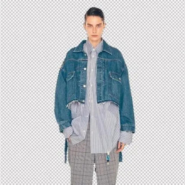 UNUSED - NEON SIGN 18ss UNFINISHED JACKET USED 48の通販 by UNUSED - NEON SIGN 18ss UNFINISHED JACKET USED 48の通販 by