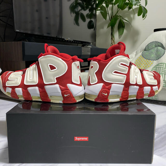 【正規品】Supreme✖️Nike air more uptempo 27cm