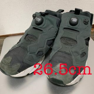 リーボック(Reebok)のリーボック  ポンプフューリー　緑　グリーン　26.5(スニーカー)