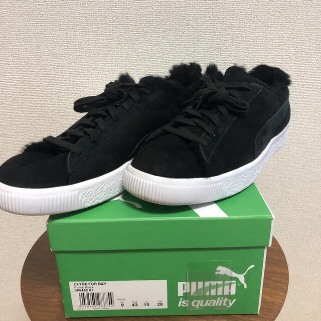 PUMA(プーマ)の最終値下げ　PUMA プーマ  スニーカー　CLYDE 極美品❗️ メンズの靴/シューズ(スニーカー)の商品写真