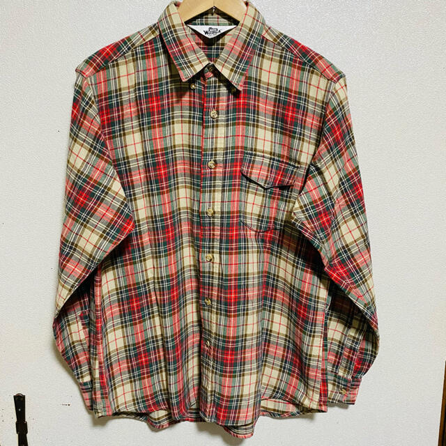 WOOLRICH(ウールリッチ)のWOOL RICH チェックシャツ ビンテージ ユニセックス メンズ レディースのトップス(シャツ/ブラウス(長袖/七分))の商品写真