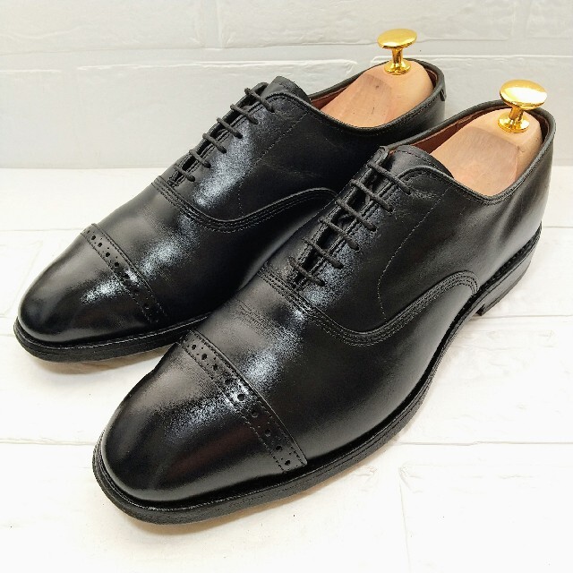 Allen Edmonds(アレンエドモンズ)の【希少サイズ】アレンエドモンズ フィフスアベニュー  黒 US6D メンズの靴/シューズ(ドレス/ビジネス)の商品写真