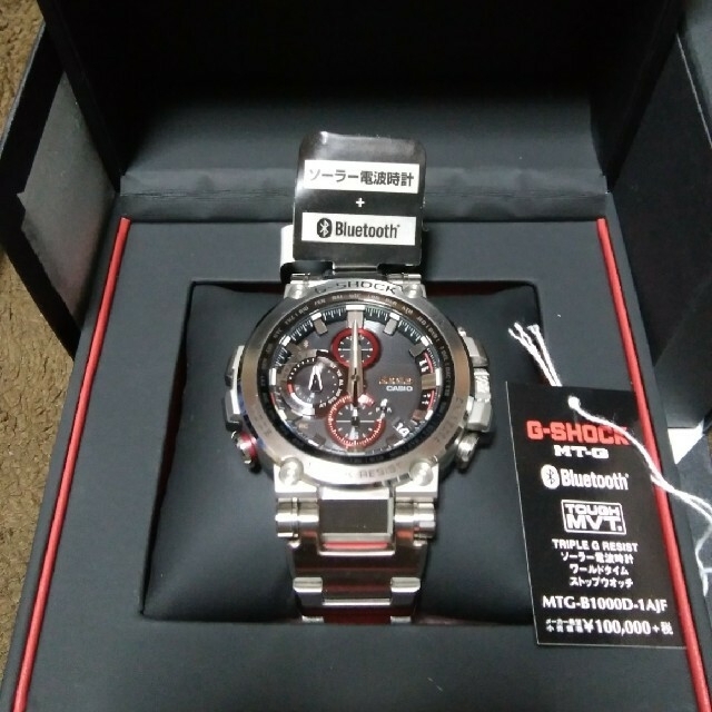 正式的 CASIO - G-SHOCK MTG-B1000D-1AJF 電波ソーラー 極美品MT-G ...