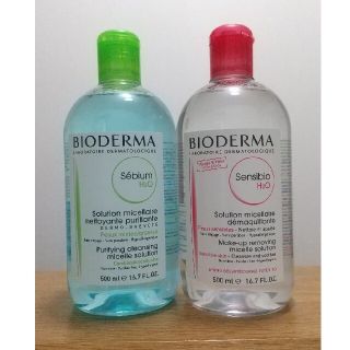 ビオデルマ(BIODERMA)のビオデルマ サンシビオ セビウム 500mL ２本セット(クレンジング/メイク落とし)