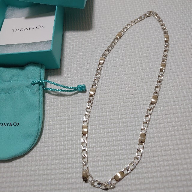 激レア★ Tiffany ティファニー 喜平ネックレス 925 18k コンビ | フリマアプリ ラクマ