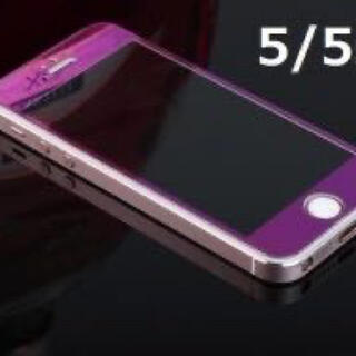 激安iphone5/5s/5c//se1専用保護鏡面強化ガラス  (iPhoneケース)