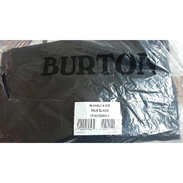 BURTON(バートン)のBURTON ウェア新品 BIBパンツ ブラック レディース スノボ スポーツ/アウトドアのスノーボード(ウエア/装備)の商品写真