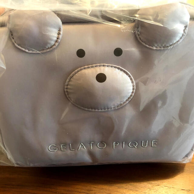 gelato pique(ジェラートピケ)の完売品♡ジェラートピケ　くま　ベアおむつポーチ キッズ/ベビー/マタニティのおむつ/トイレ用品(ベビーおむつバッグ)の商品写真