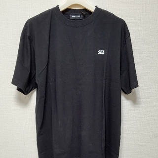 シー(SEA)の【新品未使用】WIND AND SEA BIG Tシャツ黒Lサイズ(Tシャツ/カットソー(半袖/袖なし))