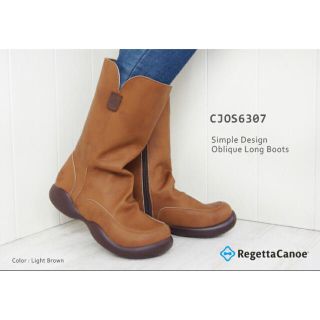 リゲッタカヌー(Regetta Canoe)のリゲッタカヌー　ミドルブーツ　24.5(ブーツ)