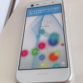 シャープ(SHARP)のAQUOS SHV38 Android スマホモック(スマートフォン本体)