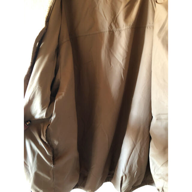 大きいサイズ　リバーリブル　ブルゾン レディースのジャケット/アウター(ブルゾン)の商品写真