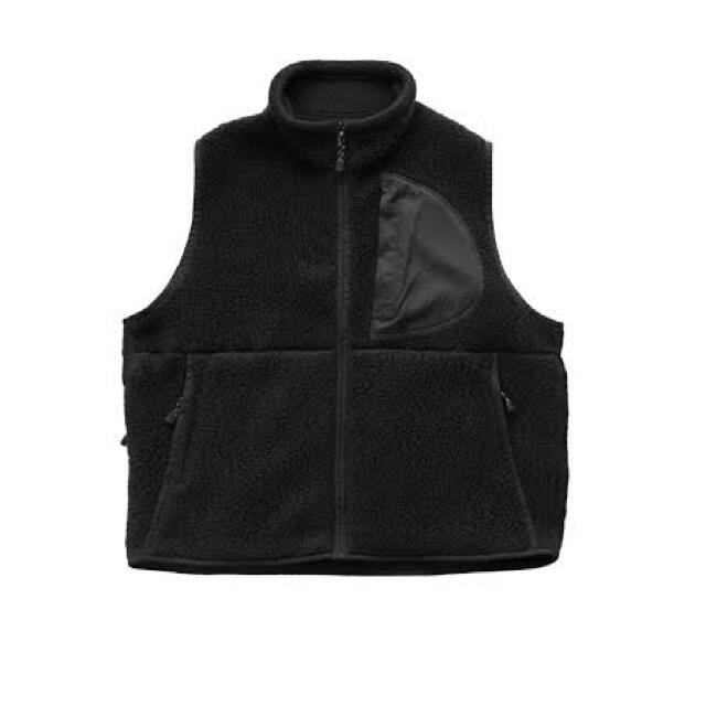 19AW porter classic FLEECE VEST 3 ブラック