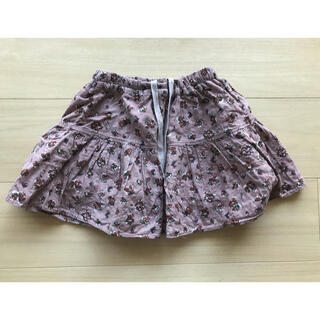 コドモビームス(こどもビームス)の韓国子供服 小花柄 フレアミニスカート size100(スカート)