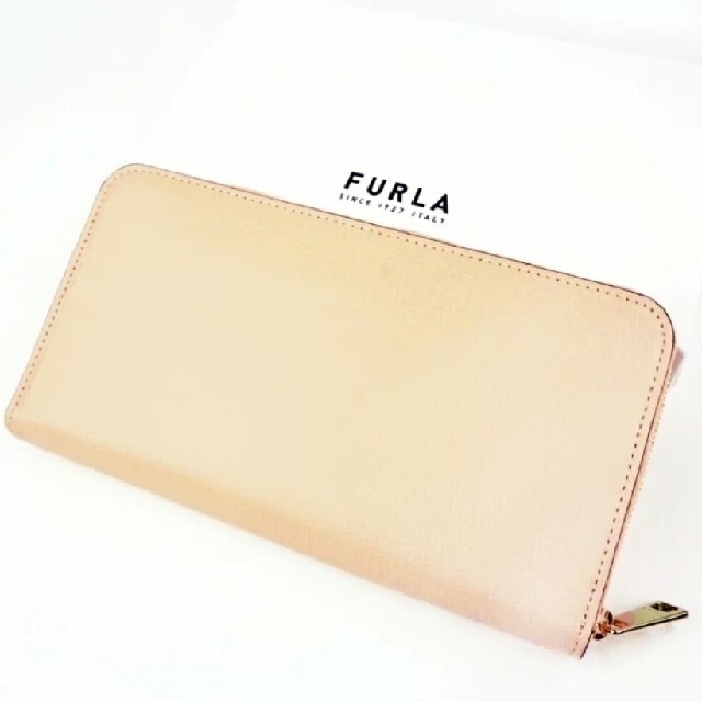 新品未使用 フルラ FURLA 長財布 BALLERINA ピンクベージュ 有名なブランド 5160円引き