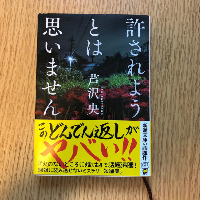 許されようとは思いません エンタメ/ホビーの本(文学/小説)の商品写真