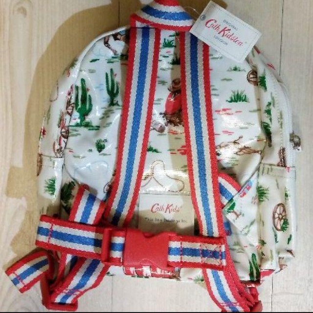 Cath Kidston(キャスキッドソン)の週末限定【新品】キャスキッドソン　キャスキッズ　リュックサック　カウボーイ キッズ/ベビー/マタニティのこども用バッグ(リュックサック)の商品写真