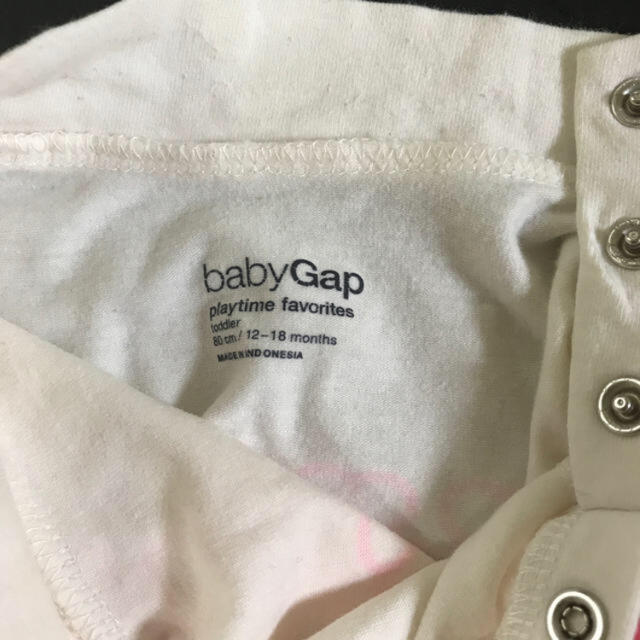 babyGAP(ベビーギャップ)のベビーギャップ babysayagusa ロンT セット キッズ/ベビー/マタニティのベビー服(~85cm)(Ｔシャツ)の商品写真