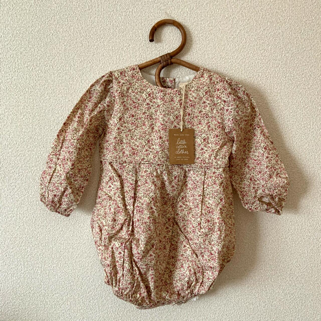 little  cotton clothes flower rompers  キッズ/ベビー/マタニティのベビー服(~85cm)(ロンパース)の商品写真