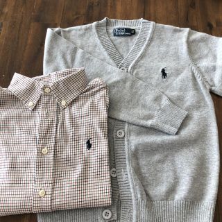 ラルフローレン(Ralph Lauren)のMayu様専用　RalphLauren シャツ&カーディガン　100(カーディガン)