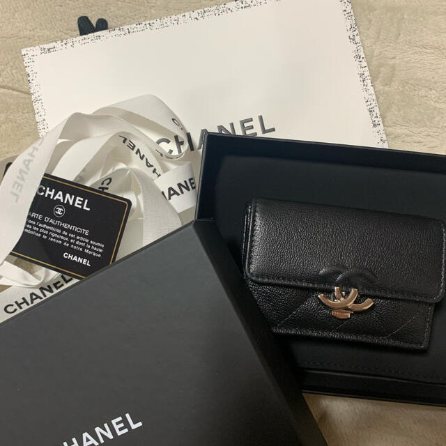 CHANEL シャネル スモールウォレット-