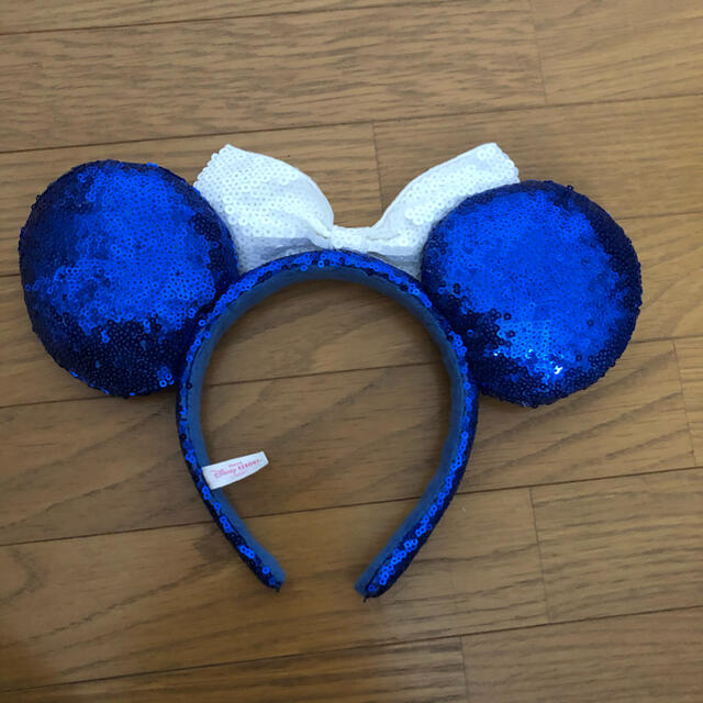 Disney ディズニー カチューシャ スパンコール 青の通販 By ぴの S Shop ディズニーならラクマ