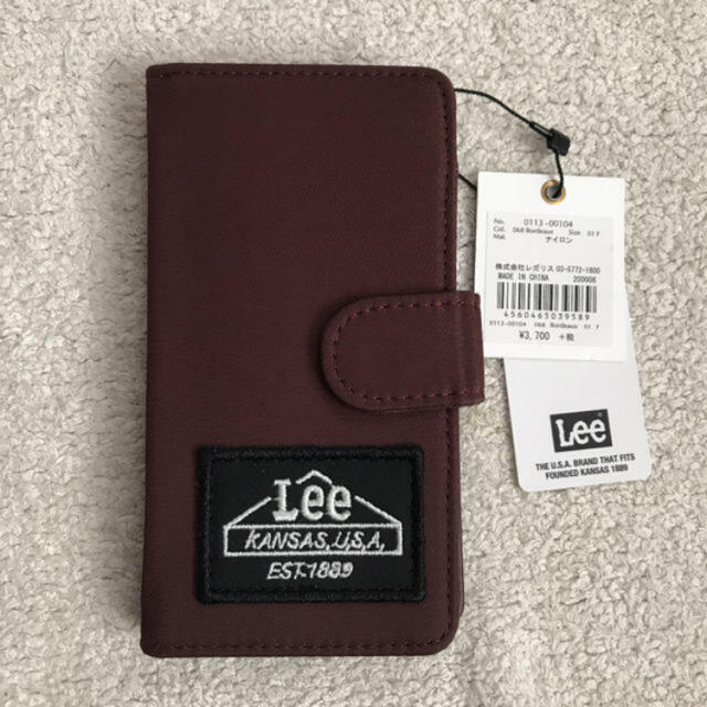 Lee(リー)のLee 手帳型 モバイルケース iPhone 6/7/8対応 iPhoneケース スマホ/家電/カメラのスマホアクセサリー(iPhoneケース)の商品写真