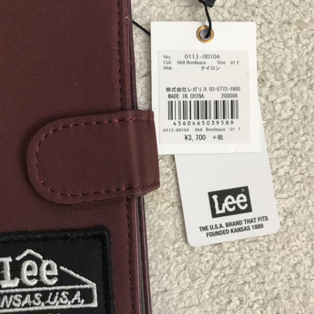 Lee(リー)のLee 手帳型 モバイルケース iPhone 6/7/8対応 iPhoneケース スマホ/家電/カメラのスマホアクセサリー(iPhoneケース)の商品写真