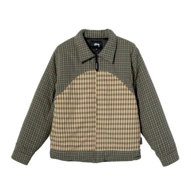 STUSSY(ステューシー)のSTUSSY Plaid Fill Jacket Mサイズ レディースのジャケット/アウター(ダウンジャケット)の商品写真