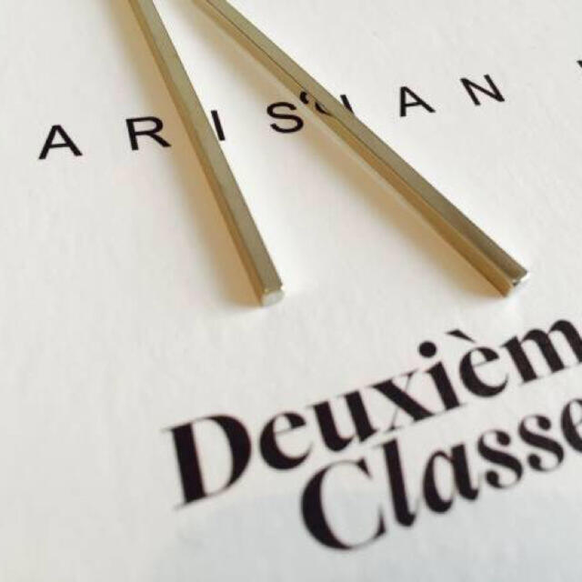 ★新品 Deuxieme Classe ドゥーズィエムクラス シルバーバーピアス