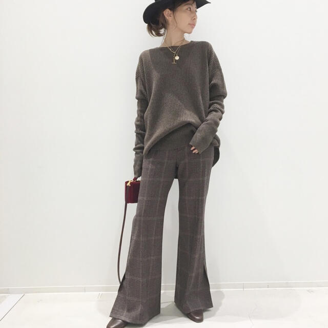 L'Appartement DEUXIEME CLASSE(アパルトモンドゥーズィエムクラス)のlappartement Thermal Knit レディースのトップス(ニット/セーター)の商品写真