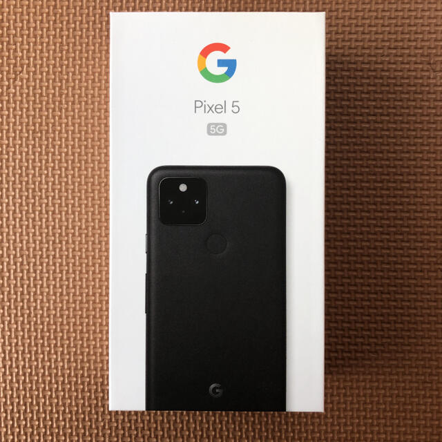 Google Pixel - 【新品】Google pixel5 5G 128GB ブラック SIMフリーの通販 by みーお's shop