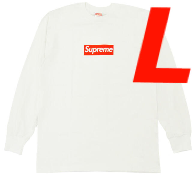 白 L supreme Box Logo L/S Tee シュプリーム ロンT 激安の noxcapital.de