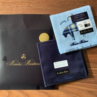 ブルックスブラザース(Brooks Brothers)のブルックスブラザーズ / ハンカチ2点新品(ハンカチ/ポケットチーフ)